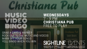 Wednesday Music Video Bingo Christiana Pub @ Christiana Pub | Newark | Delaware | United States