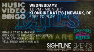 Klondike Kate's Music Video Bingo - Wednesday's @ Klondike Kate's Restaurant & Saloon, Newark, Delaware | Newark | Delaware | United States